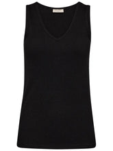 Load image into Gallery viewer, FREEQUENT LINI TANKTOP black
