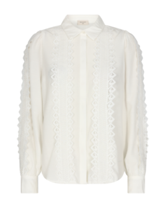 FREEQUENT BLOUSE SWEET off white
