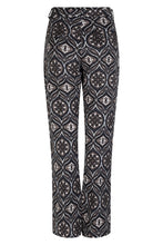 Afbeelding in Gallery-weergave laden, ZOSO SPORTY PRINTED PANT DONNA taupe/carbon
