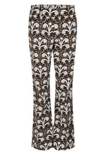 Afbeelding in Gallery-weergave laden, ZOSO KATRINA PRINTED TRAVEL PANT taupe/black
