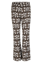 Afbeelding in Gallery-weergave laden, ZOSO KATRINA PRINTED TRAVEL PANT taupe/black
