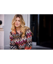 Afbeelding in Gallery-weergave laden, TRAMONTANA BLOUSE WINTER FESTIVAL print multi colours
