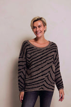Load image into Gallery viewer, ZHRILL PULLOVER NINA ZEBRA sand
