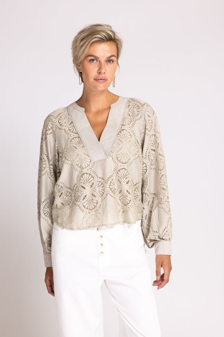 ZHRILL SHIRT ROMY olive