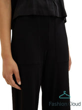 Afbeelding in Gallery-weergave laden, TOM TAILOR DENIM WAFFLE PIQUE CULOTTE deep black
