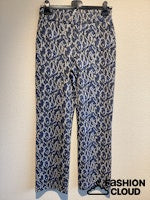 GEISHA PANTS off white/blue