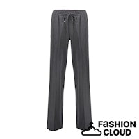 GEISHA PANTS FLAIR + PIPING mid grey/black