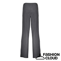 Load image into Gallery viewer, GEISHA PANTS FLAIR + PIPING mid grey/black

