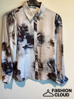 Afbeelding in Gallery-weergave laden, GEISHA BLOUSE grey/blue
