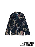 Afbeelding in Gallery-weergave laden, TOM TAILOR BLOUSE PLISSE ALLOVERPRINTED big flower design
