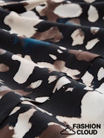 Afbeelding in Gallery-weergave laden, TOM TAILOR DENIM FEMININE BLOUSE WITH PLACKET abstract print
