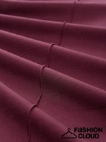 Load image into Gallery viewer, TOM TAILOR STRAIGHT LEG SCUBA PANTS bordeaux red
