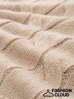 Afbeelding in Gallery-weergave laden, TOM TAILOR KNIT PULLOVER WITH CABLE STRUCTURE soft taupe melange

