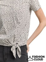 Afbeelding in Gallery-weergave laden, TOM TAILOR DENIM PRINTED KNOT T-SHIRT abstract print
