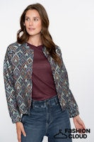 Afbeelding in Gallery-weergave laden, GEISHA TOP JERSEY WITH FOIL port
