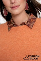 Afbeelding in Gallery-weergave laden, GEISHA PULL 3/4 SLEEVES soft orange
