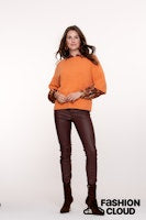Afbeelding in Gallery-weergave laden, GEISHA PULL 3/4 SLEEVES soft orange
