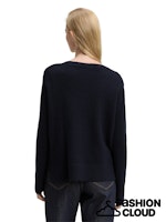 Load image into Gallery viewer, TOM TAILOR KNIT COSY BOATNECK PULLOVER lunar eclipse
