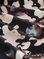 Load image into Gallery viewer, TOM TAILOR DENIM MIDI SLIP SKIRT abstract print
