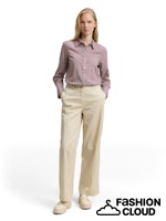 Afbeelding in Gallery-weergave laden, TOM TAILOR BLOUSE SHIRT PRINTED red geometric minimal
