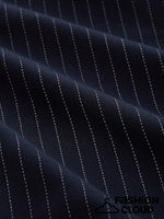 Load image into Gallery viewer, TOM TAILOR JERSEY LOOSE FIT PANTS PINSTRIPE navy white pinstripe
