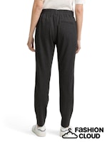 Load image into Gallery viewer, TOM TAILOR JERSEY LOOSE FIT PANTS PINSTRIPE grey white pinstripe
