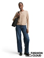 Load image into Gallery viewer, TOM TAILOR DENIM SOFT CREW NECK CARDIGAN intense beige melange
