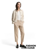 Load image into Gallery viewer, TOM TAILOR LOOSE FIT PANTS SLIM soft taupe grey
