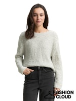 Afbeelding in Gallery-weergave laden, TOM TAILOR KNIT DEGRADE PULLOVER grey gradient knit
