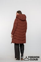 Load image into Gallery viewer, GEISHA JACKET MID LONG brick
