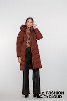 Load image into Gallery viewer, GEISHA JACKET MID LONG brick
