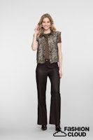 Load image into Gallery viewer, GEISHA ANIMAL PRINT black/brown
