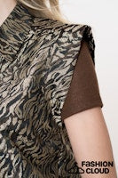 Load image into Gallery viewer, GEISHA ANIMAL PRINT black/brown
