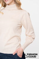 Load image into Gallery viewer, GEISHA PULL BASIC TURTLE LUREX off white/gold

