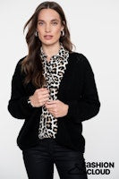Afbeelding in Gallery-weergave laden, GEISHA BLOUSE JERSEY black/sand
