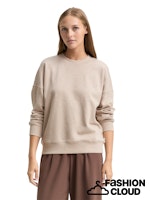 Afbeelding in Gallery-weergave laden, TOM TAILOR DENIM CREWNECK SWEATSHIRT cosy beige melange
