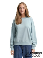 Afbeelding in Gallery-weergave laden, TOM TAILOR DENIM CREWNECK SWEATSHIRT silver cloud blue
