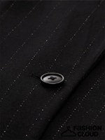 Load image into Gallery viewer, TOM TAILOR BLAZER WITH FESTIVE GLITTER FABRIC pinstripe with lurex

