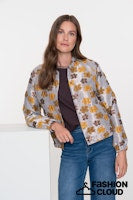 Load image into Gallery viewer, GEISHA JACKET grey/yellow
