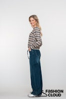 Load image into Gallery viewer, GEISHA JEANS WIDE dark blue denim
