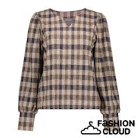 Load image into Gallery viewer, GEISHA TOP brown/gold
