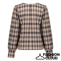 Load image into Gallery viewer, GEISHA TOP brown/gold
