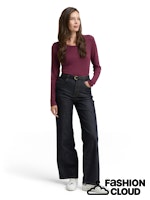 Afbeelding in Gallery-weergave laden, TOM TAILOR LONGSLEEVE CREW NECK bordeaux red
