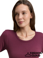 Afbeelding in Gallery-weergave laden, TOM TAILOR LONGSLEEVE CREW NECK bordeaux red

