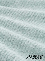 Load image into Gallery viewer, TOM TAILOR DENIM KNIT HAIRY ZIP VEST silver cloud blue
