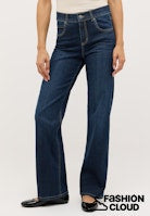 Load image into Gallery viewer, ANGELS JEANS LARA WIDE LEG dark indigo used
