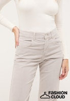 Afbeelding in Gallery-weergave laden, ANGELS BROEK LARA RIB WIDE LEG grey mom used
