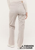 Afbeelding in Gallery-weergave laden, ANGELS BROEK LARA RIB WIDE LEG grey mom used
