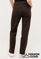 Load image into Gallery viewer, ANGELS BROEK LIZ EASY WIDE LEG espresso
