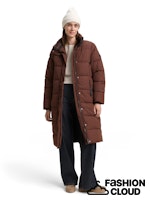 Afbeelding in Gallery-weergave laden, TOM TAILOR FUNCTIONAL PUFFER COAT dark pecan brown
